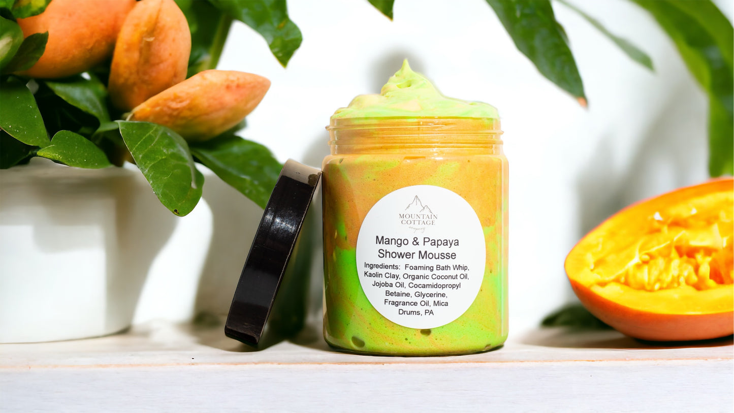 Mango Papaya Shower Mousse