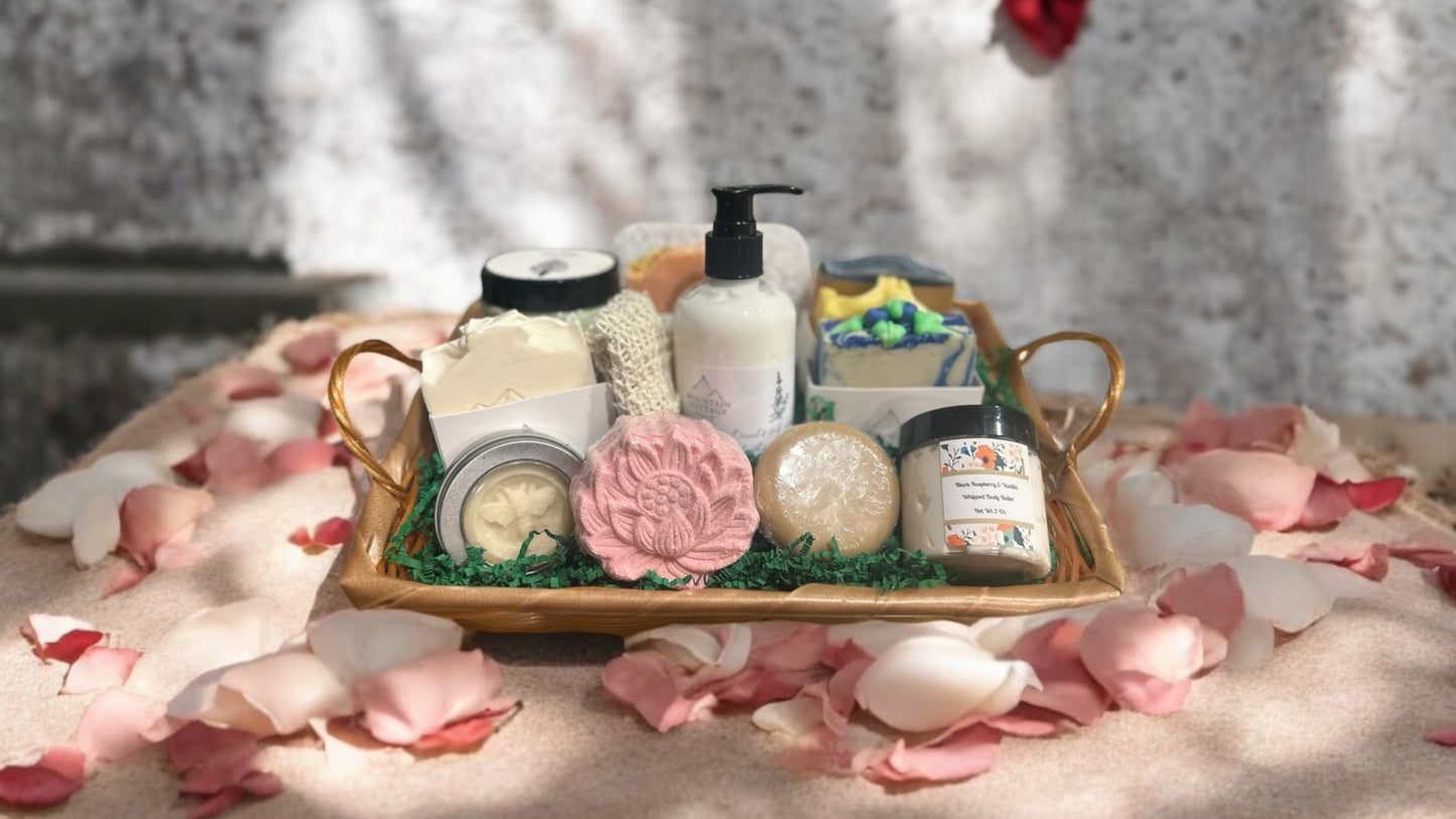 Spring Spa Basket