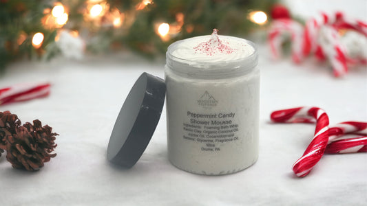 Peppermint Candy Shower Mousse