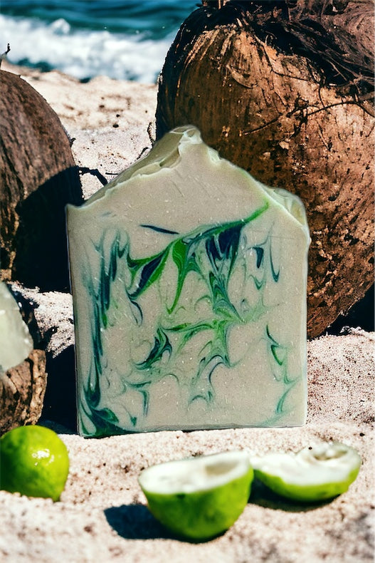 Coconut Lime Verbena Goat Milk Soap Bar