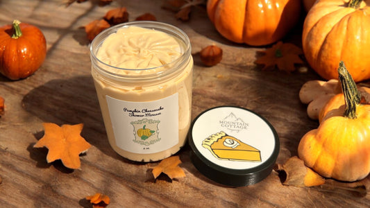 Pumpkin Cheesecake Shower Mousse