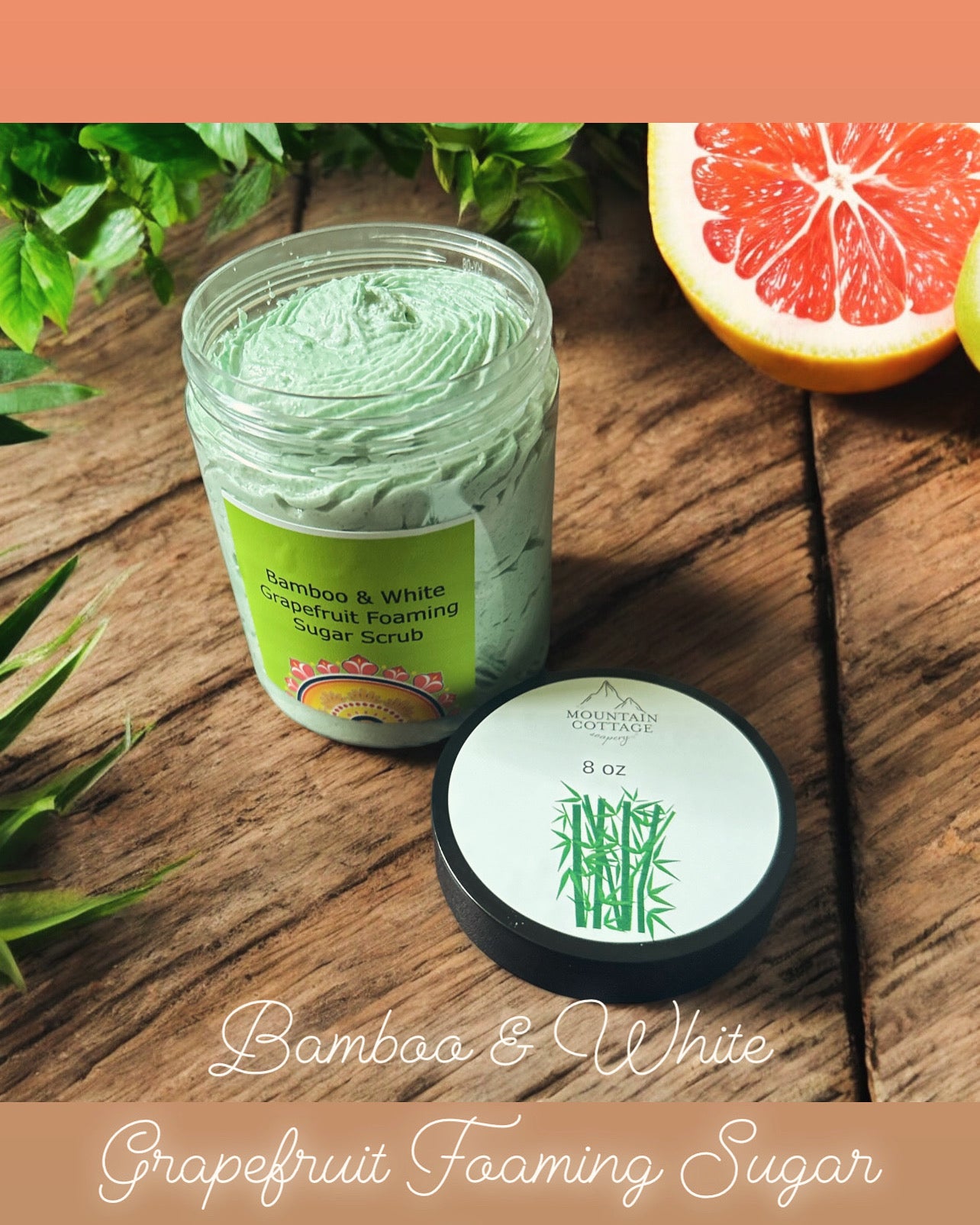 Bamboo Foaming Sugar Scrub